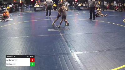 75 lbs Round Of 16 - Adalynn Duran, Fort Cherry vs Caroline Rea, Northwestern