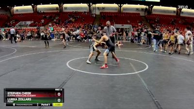 96 lbs Round 4 - Stephen Cheek, Elevate Wrestling Academy vs Lukka Zollars, Perry