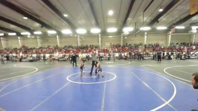 46 lbs 5th Place - Jeremy Thompson, Ganado WC vs Jaxton Dixon, Badlands WC