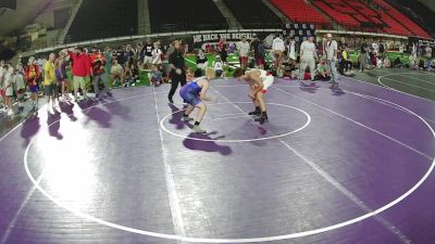 130 lbs Lucas Nevins, Idaho 14U Boys vs Zion Cozino, Montana 14U Boys