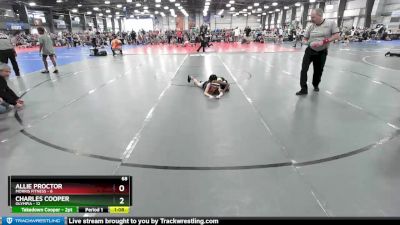 68 lbs Rd# 8- 12:30pm Saturday Final Pool - Allie Proctor, Morris Fitness vs Charles Cooper, Olympia