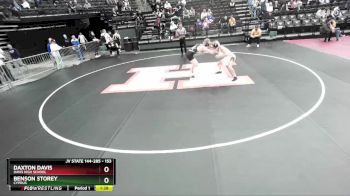 153 lbs Champ. Round 2 - Daxton Davis, Davis High School vs Benson Storey, Cyprus