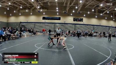 80 lbs Round 1 (4 Team) - Liam Taylor, VA Team Predator vs Zaeden Young, PitBull Terps