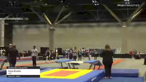 Anya Brooks - Double Mini Trampoline, NSB - 2021 USA Gymnastics Championships