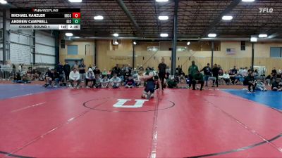 184 lbs Champ. Round 1 - Michael Kanzler, Big Bend Community College vs Andrew Campbell, Evergreen State College