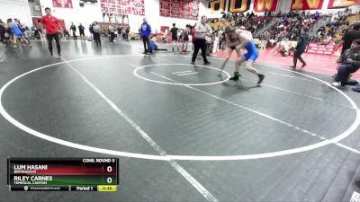 150 lbs Cons. Round 3 - Riley Carnes, Temescal Canyon vs Lum Hasani, Birmingham