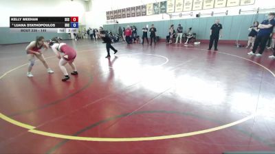 145 lbs Cons. Round 4 - Kelly Meehan, Sacramento City College vs Luana Stathopoulos, Santa Rosa College