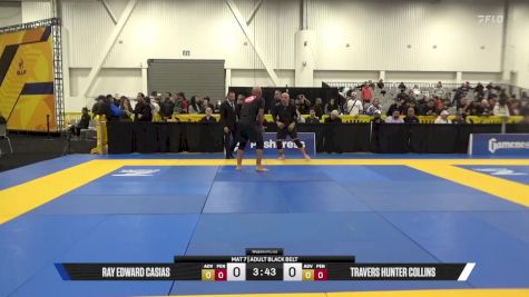 Travers Hunter Collins vs Ray Edward Casias 2025 World IBJJF Jiu-Jitsu No-Gi Championship