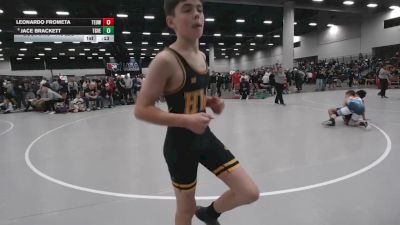 110 lbs Cons. Rd Of 32 - Jace Brackett, Team Grand Valley Elite vs Leonardo Frometa, Toss Em Up Wrestling Academy