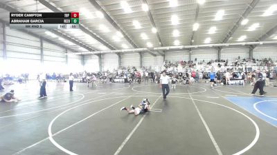 55 lbs Rr Rnd 5 - Ryder Campton, Top Rank Hammers vs Abraham Garcia, ReZults Wrestling