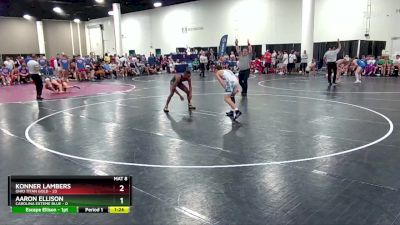 132 lbs Round 5 (8 Team) - Aaron Ellison, Carolina Exteme Blue vs Konner Lambers, Ohio Titan Gold