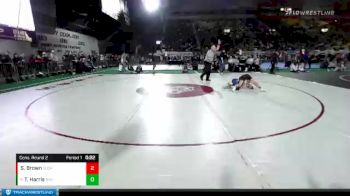 2A 113 lbs Cons. Round 2 - Treagon Harris, Ririe vs Skylar Brown, Soda Springs