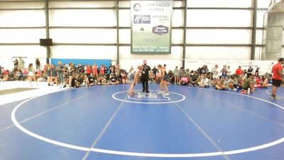 53 lbs Rr Rnd 4 - Delaney Tackett, Ohio Outcasts - W vs Kaura Coles, Michigan Wrestling Academy - W