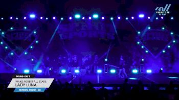 Wake Forest All Stars - Lady Luna [2023 L3 Senior - D2 Day 3] 2023 Spirit Sports Battle at the Beach Myrtle Beach Nationals