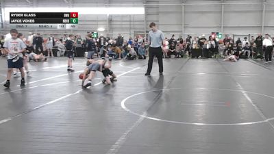 52 lbs Finals (8 Team) - Ryder Glass, Donahue WA vs Jayce Vokes, Neighborhood Wrestling