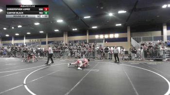 137 lbs Round Of 32 - Christopher Lopez, KongKrete vs Carter Black, Project 8 WC