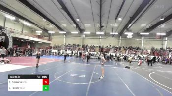 106 lbs Final - Easten Serrano, Stout Wr Acd vs Liam Felker, Bear Cave WC