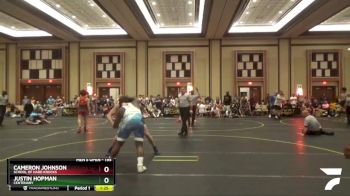 195 lbs Round 3 - Justin Hopman, Centenary vs Cameron Johnson, School Of Hard Knocks