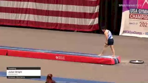 Julian Wright - Tumbling, Xtreme Acro - 2021 USA Gymnastics Championships