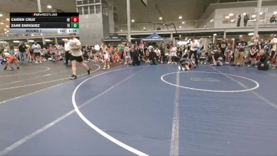 52 lbs Round 1 - Zane Enriquez, Takedown Elite vs Caiden Cruz, Brawler Elite
