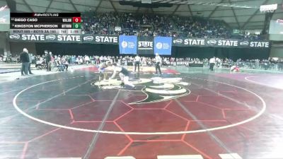 Boys 3A 165 lbs Champ. Round 3 - Kingston McPherson, Mountain View vs Diego Caso, Walla Walla