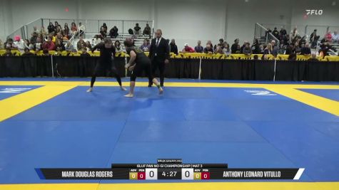 Anthony Leonard Vitullo vs Mark Douglas Rogers 2026 Pan IBJJF Jiu-Jitsu No-Gi Championship