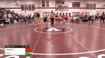 160 lbs Quarterfinal - Coy Bastian, Selinsgrove vs Ryan Fry, Red Lion