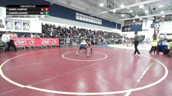 132 lbs Cons. Round 1 - Daniel Campos, La Quinta/LQ vs Landon Alonzo, Canyon