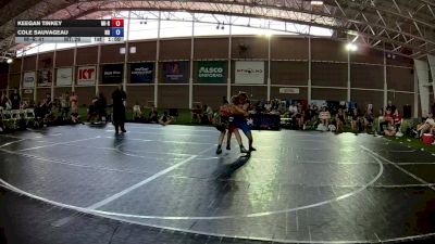 144 lbs Keegan Tinkey, Michigan Red vs Cole Sauvageau, North Dakota
