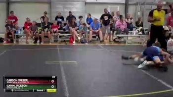 117 lbs Round 5 (6 Team) - Carson Weber, American Gladiators vs Gavin Jackson, Untouchables