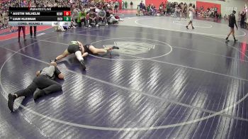 144 lbs Cons. Round 4 - Austin Wilhelm, Newberg vs Liam Kleiman, Richland