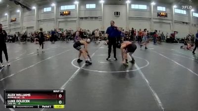 96 lbs Round 7 (10 Team) - Luke Dolecek, Lake WC vs Alex Williams, Rambler WC