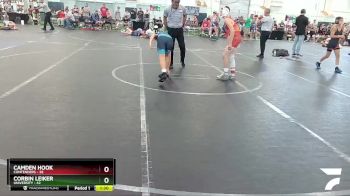 88-92 lbs Semifinal - Camden Hook, Contenders vs Corbin Leiker, University