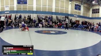 150 lbs Semis & Wb (16 Team) - Dominic Rivera, Hobart vs Eli Schwab, DeKalb