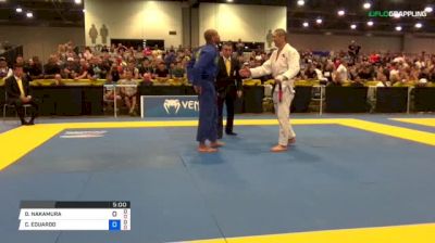 DAISUKE NAKAMURA vs CARLOS EDUARDO 2018 World Master IBJJF Jiu-Jitsu Championship