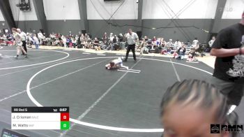 40 lbs Rr Rnd 5 - Jayce Crisman, Salem Elite vs Memphis Watts, Mat Demon WC