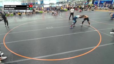 185 lbs Cons. Round 5 - Arkail Griffin, Beat The Streets-Chicago vs Nick Medow, Solon HS