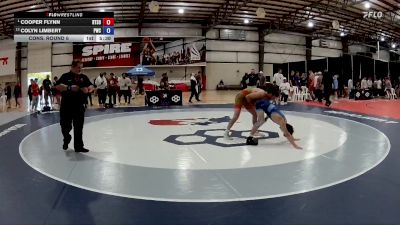 57 kg Cons. Round 6 - Cooper Flynn, RTC South vs Colyn Limbert, Pittsburgh Wrestling Club
