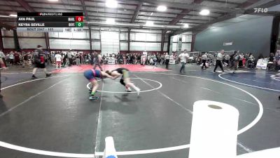 103 lbs Quarterfinal - Ava Paul, Marlton vs Keyra Seville, Boyertown