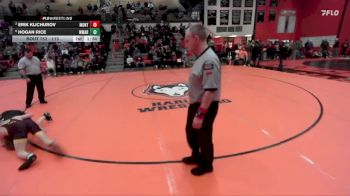 113 lbs Semifinal - Hogan Rice, Woodstock (MARIAN) vs Erik Klichurov, Lombard (MONTINI)