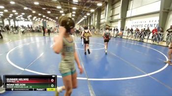 88 lbs Rd# 6- 9:00am Saturday Final Pool - Gunner Helwig, Team BAM vs Noah Nelson, Ranger Wrestling Club