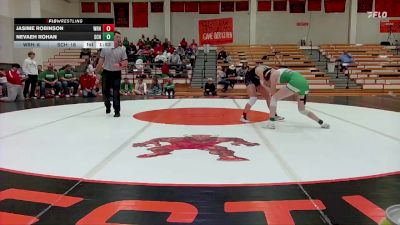 G 125 lbs Finals (2 Team) - Nevaeh Rohan, Smith Center HS vs Jasime Robinson, Wathena-Riverside HS