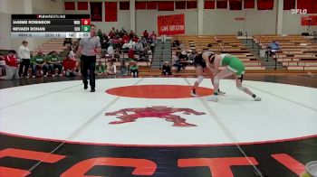 G 125 lbs Finals (2 Team) - Nevaeh Rohan, Smith Center HS vs Jasime Robinson, Wathena-Riverside HS