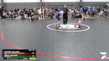 126 lbs Champ. Round 1 - Cooper Williams, South West Washington Wrestling Club vs Merek Rickard, Unattached