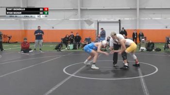 110 lbs Round 9 (10 Team) - Tony Biondillo, Brecksville vs Ryan Mahar, Contenders WA