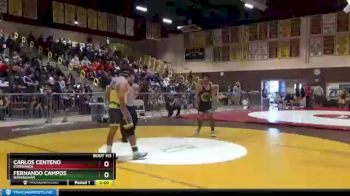 170 lbs Champ. Round 1 - Carlos Centeno, Esperanza vs Fernando Campos, Birmingham