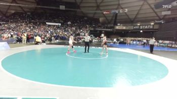 Girls 2A 125 lbs Champ. Round 2 - Josselyn Medina, Othello (Girls) vs Evelyn Scott, Deer Park (Girls)