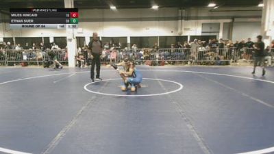 90 lbs Round Of 64 - Miles Kincaid, VA vs Ethan Suer, OH