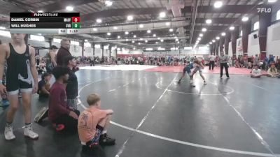 105 lbs Round 2 (8 Team) - Daniel Corbin, Mat Assassins Gray vs Will Hughes, Steel Valley Renegades