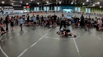 56 lbs Round 6 (10 Team) - Amazin Hall, Roundtree WA vs Rylee France, Powerhouse